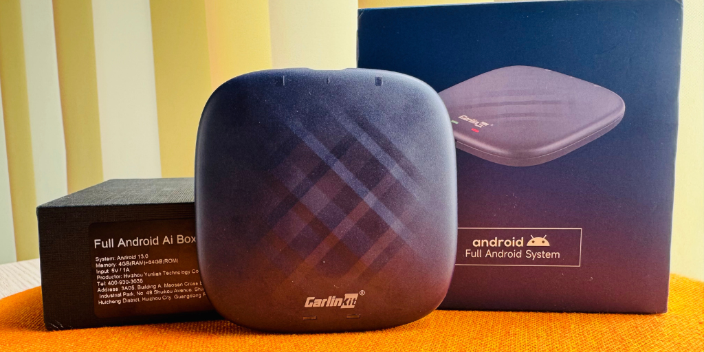 Carlinkit AI Box Wireless Android Auto Adapter