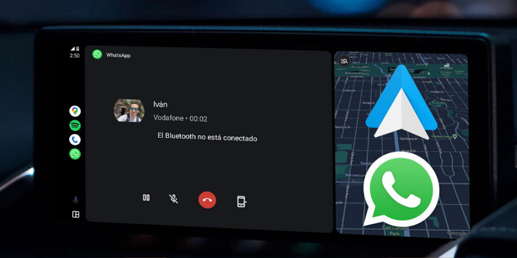 WhatsApp in Car