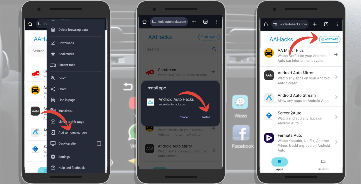Android Auto Hacks Activation Guide