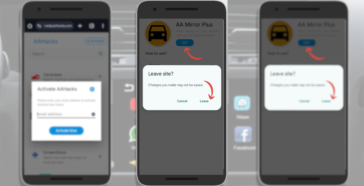 AA Mirror Plus Install Screenshot