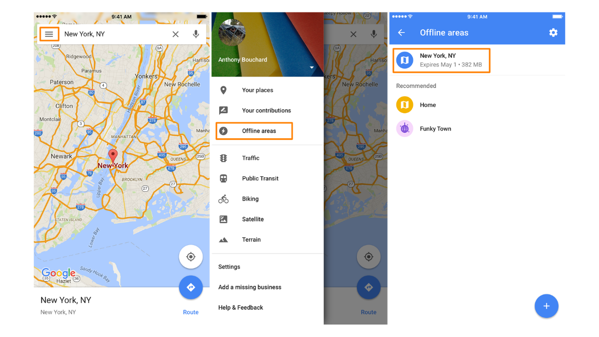 google-map-offline-selection-areas