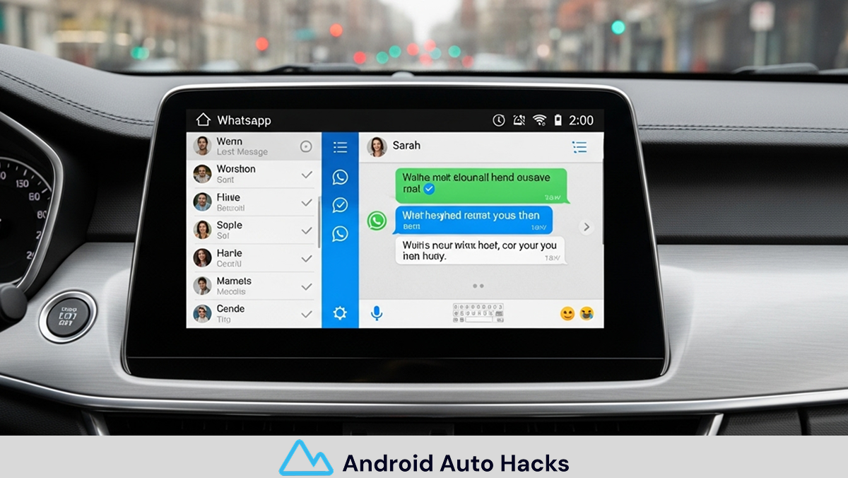 How to Add WhatsApp to Android Auto?